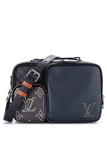 Louis Vuitton Messenger Multipocket Bag Patchwork Monogram Eclipse Canvas and Printed Leather (view 1)