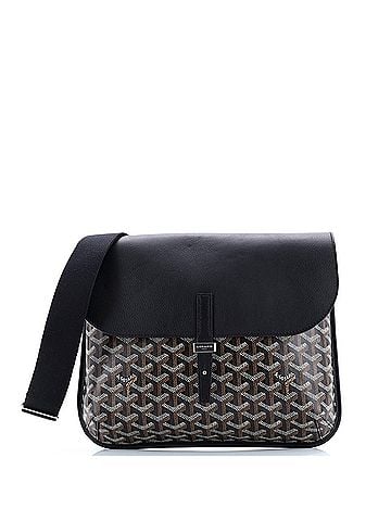Goyard Coursier Messenger Bag Coated Canvas and Leather (view 1)