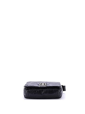 Balenciaga Monaco Messenger Flap Bag Leather Small (view 2)