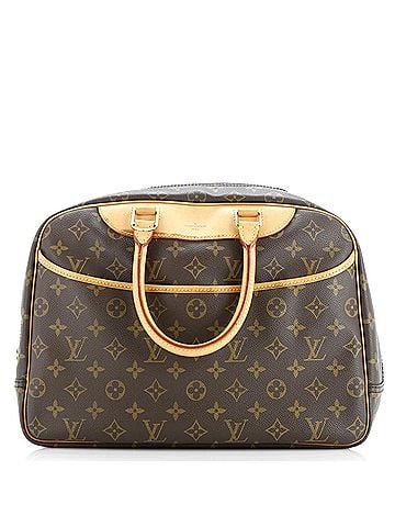 Louis Vuitton Deauville Handbag Monogram Canvas (view 1)