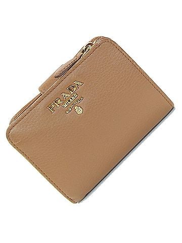Prada Brown Leather Wallet (Bi-Fold) (view 1)