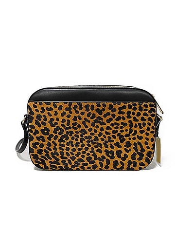Michael Kors Brown Leather Shoulder Bag (view 2)