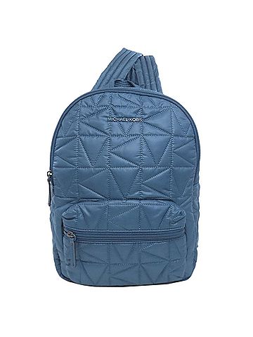 Michael Kors Blue Nylon Backpack (view 1)