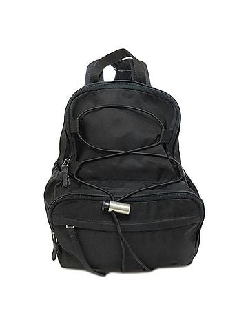 Prada Black Nylon Backpack (view 1)