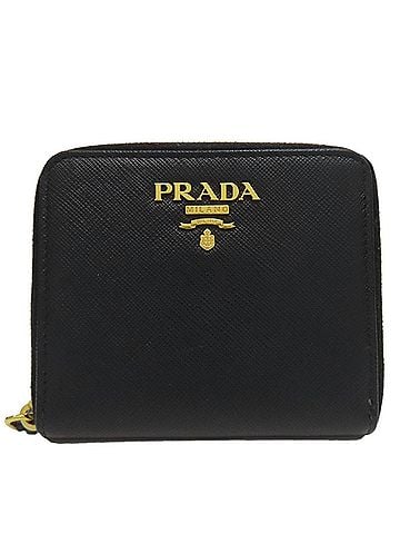 Prada Black Leather Wallet (Bi-Fold) (view 1)