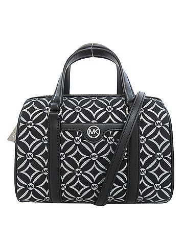 Michael Kors Black Canvas Handbag (view 1)