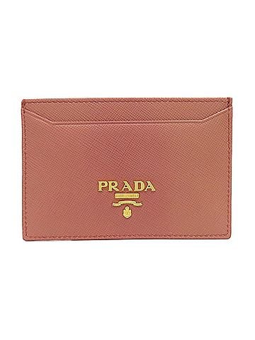 Prada Pink Leather Card Case (view 1)