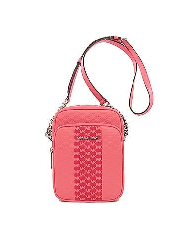 Michael Kors Pink Leather Shoulder Bag (view 1)