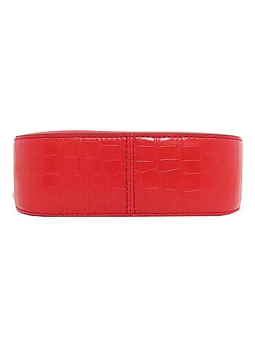 Michael Kors Red Color Pvc Shoulder Bag (view 2)