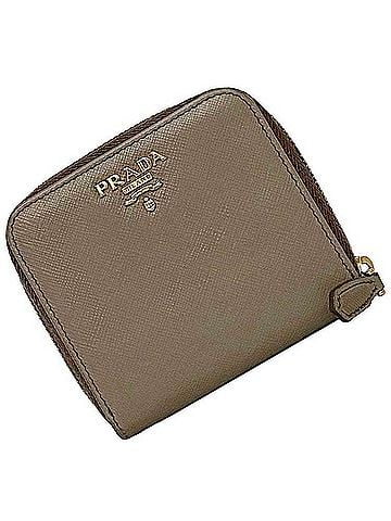 Prada Beige Leather Wallet (Bi-Fold) (view 1)
