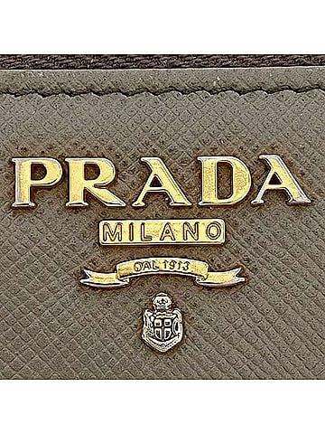 Prada Beige Leather Wallet (Bi-Fold) (view 2)