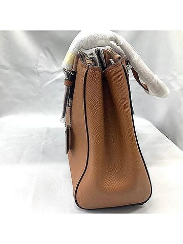 Coach Brown Leather Handbag (view 2)