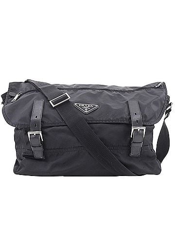 Prada Black Nero Nylon Shoulder Bag (view 1)