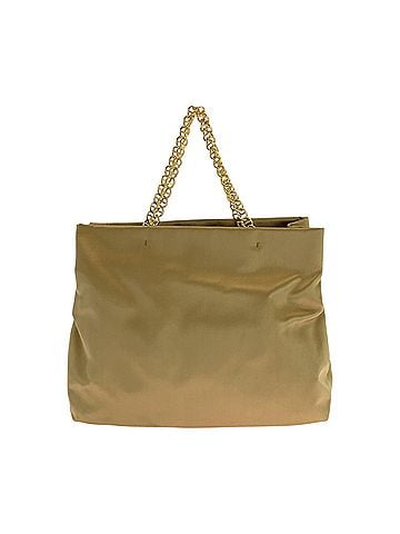 Prada Gold Satin Handbag (view 1)
