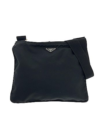 Prada Black Nylon Shoulder Bag (view 1)