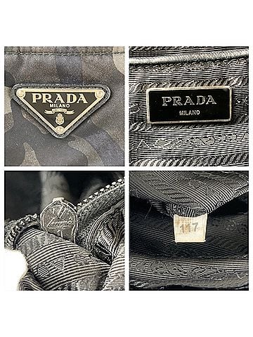 Prada Khaki Nylon Shoulder Bag Tote Bag (view 2)