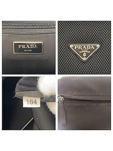 Prada Black Nylon Backpack (view 2)