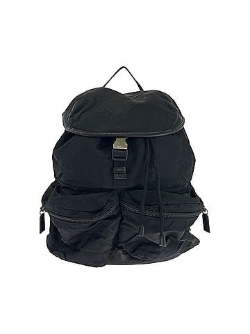 Prada Black Nylon Backpack (view 1)