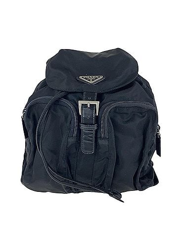 Prada Black Nylon Backpack (view 1)
