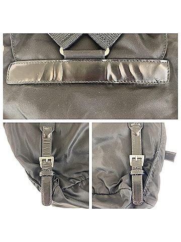 Prada Black Nylon Backpack (view 2)