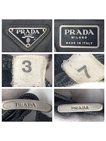 Prada Black Nylon Shoulder Bag (view 2)