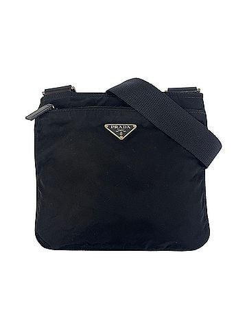 Prada Black Nylon Pochette Shoulder Bag (view 1)
