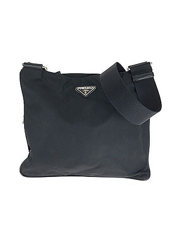 Prada Black Nylon Shoulder Bag (view 1)