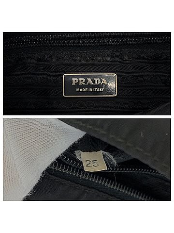 Prada Black Nylon Shoulder Bag (view 2)