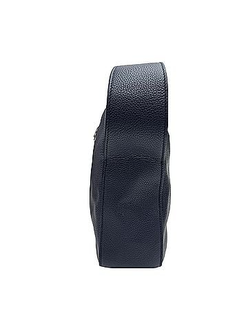 Prada Navy Leather Shoulder Bag (view 2)