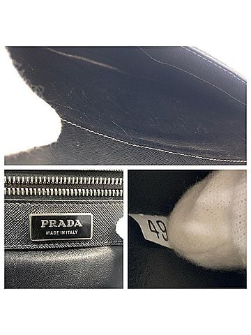 Prada Black Leather Briefcase (view 2)