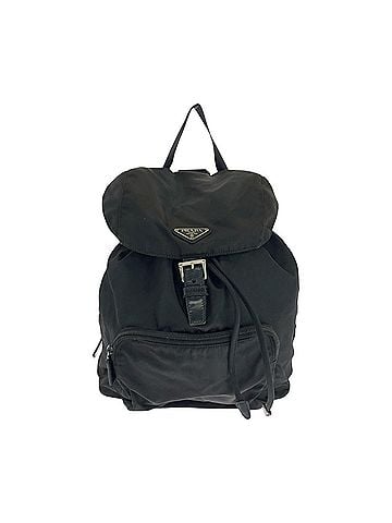 Prada Black Nylon Backpack (view 1)