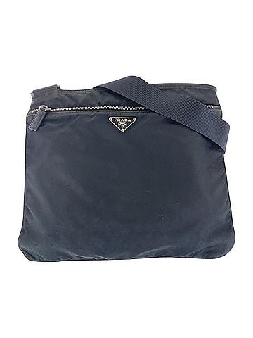 Prada Black Nylon Shoulder Bag (view 1)