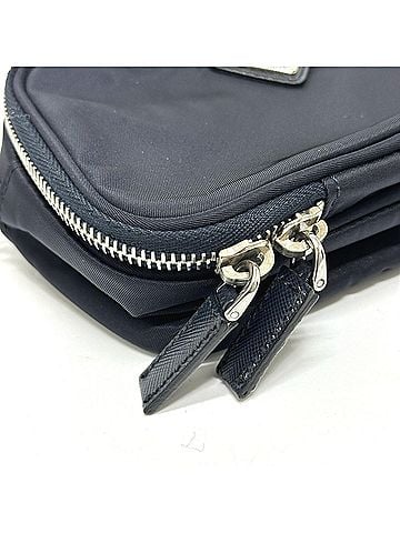 Prada Blue Nylon Handbag (view 2)