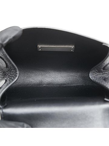 Bottega Veneta Black Leather Clutch Bag (view 2)