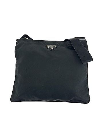 Prada Black Nylon Shoulder Bag (view 1)