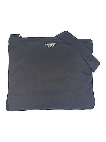 Prada Black Nylon Shoulder Bag (view 1)