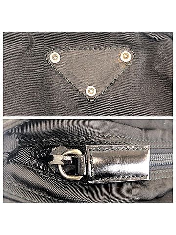 Prada Black Nylon Shoulder Bag (view 2)