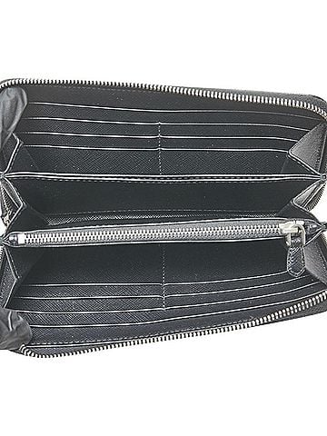 Prada Black Leather Long Wallet (Bi-Fold) (view 2)