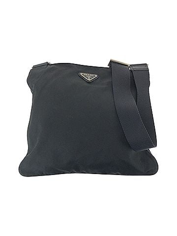 Prada Black Nylon Shoulder Bag (view 1)