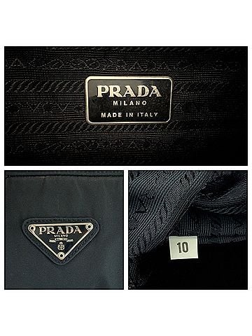 Prada Black Nylon Backpack (view 2)