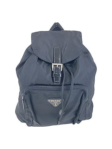 Prada Black Nylon Backpack (view 1)