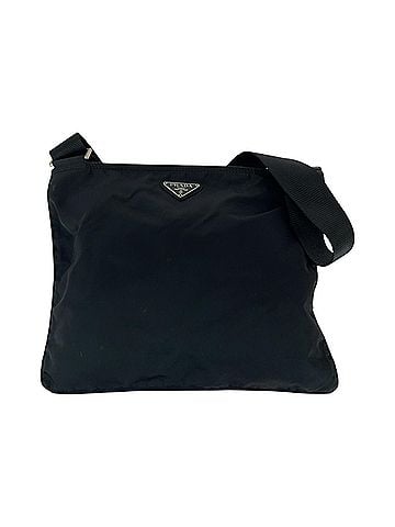Prada Black Nylon Shoulder Bag (view 1)