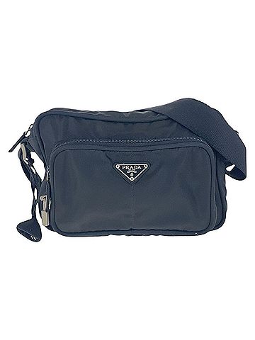 Prada Black Nylon Shoulder Bag (view 1)