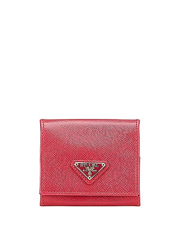 Prada Pink Leather Coin Purse/Coin Case (view 1)