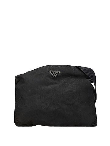 Prada Black Nylon Shoulder Bag (view 1)