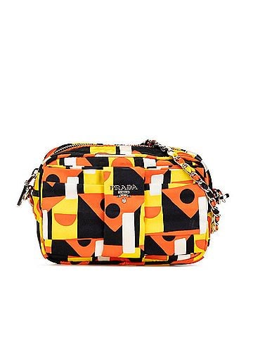 Prada Multi-Color Nylon Pouch Shoulder Bag (view 1)