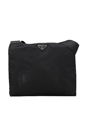 Prada Black Nylon Shoulder Bag (view 1)