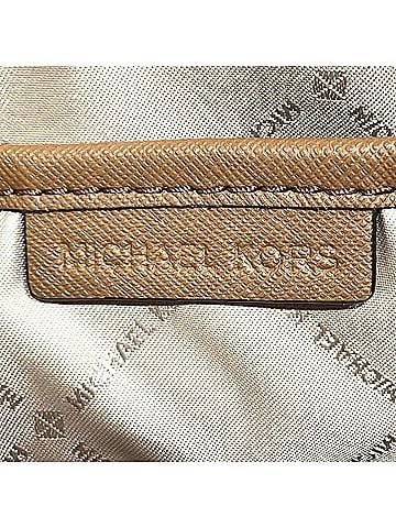 Michael Kors Beige Brown Pvc Leather Shoulder Bag (view 2)