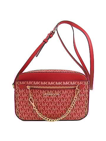 Michael Kors Red Color Pvc Shoulder Bag (view 1)