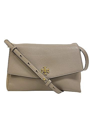 Tory Burch Beige Leather Handbag Shoulder Bag (view 1)